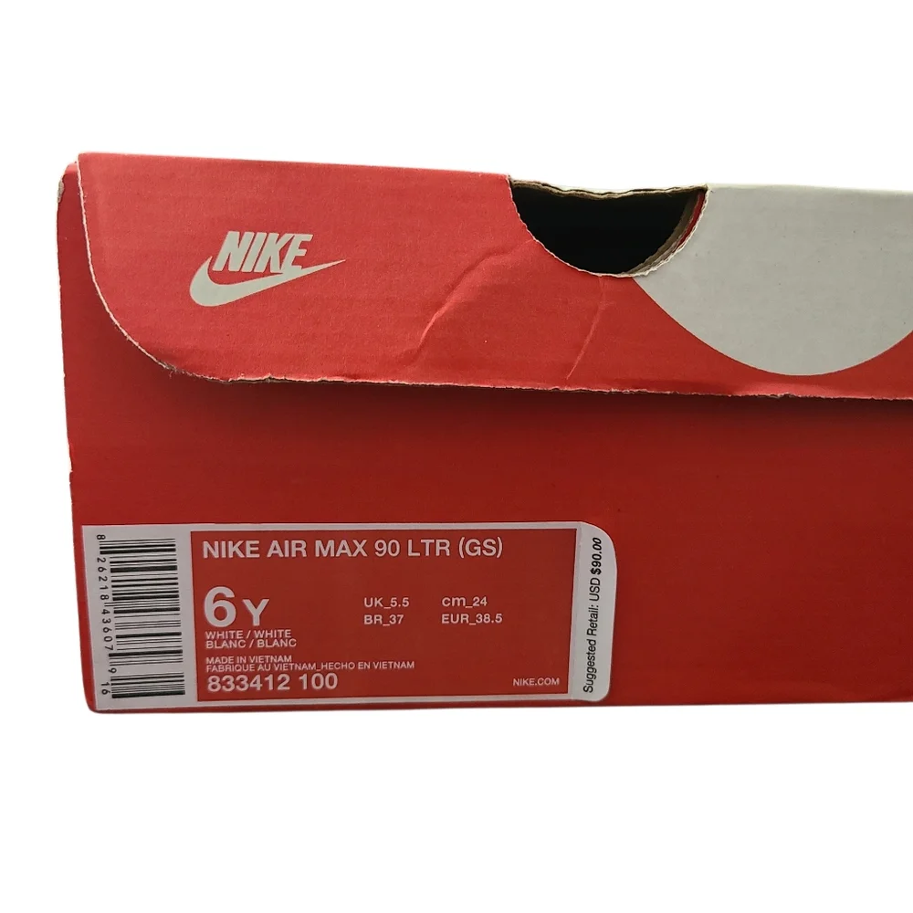 NIKE | AIR MAX 90 |  YOUTH SIZE 6